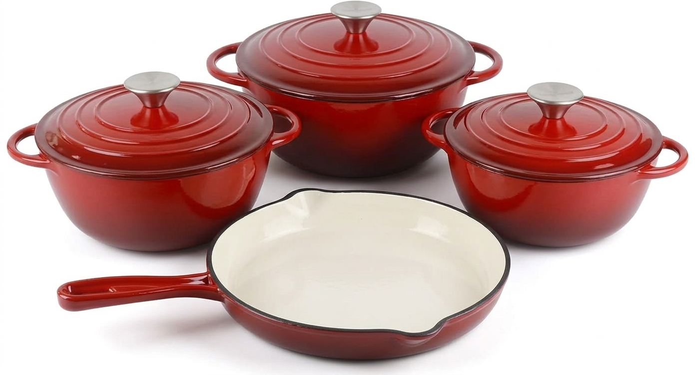 Cast Iron Cooking Set