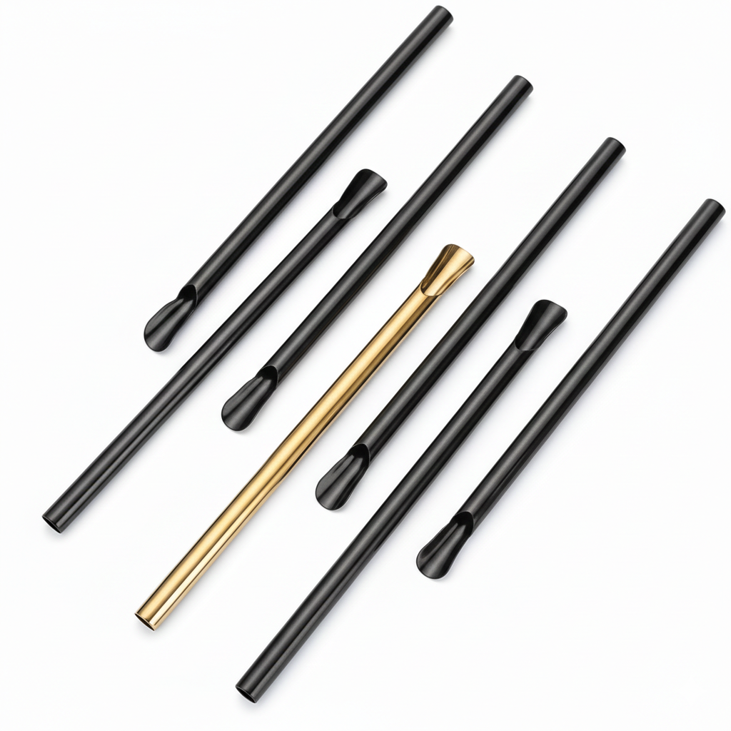 Re-Usable Metal Straws