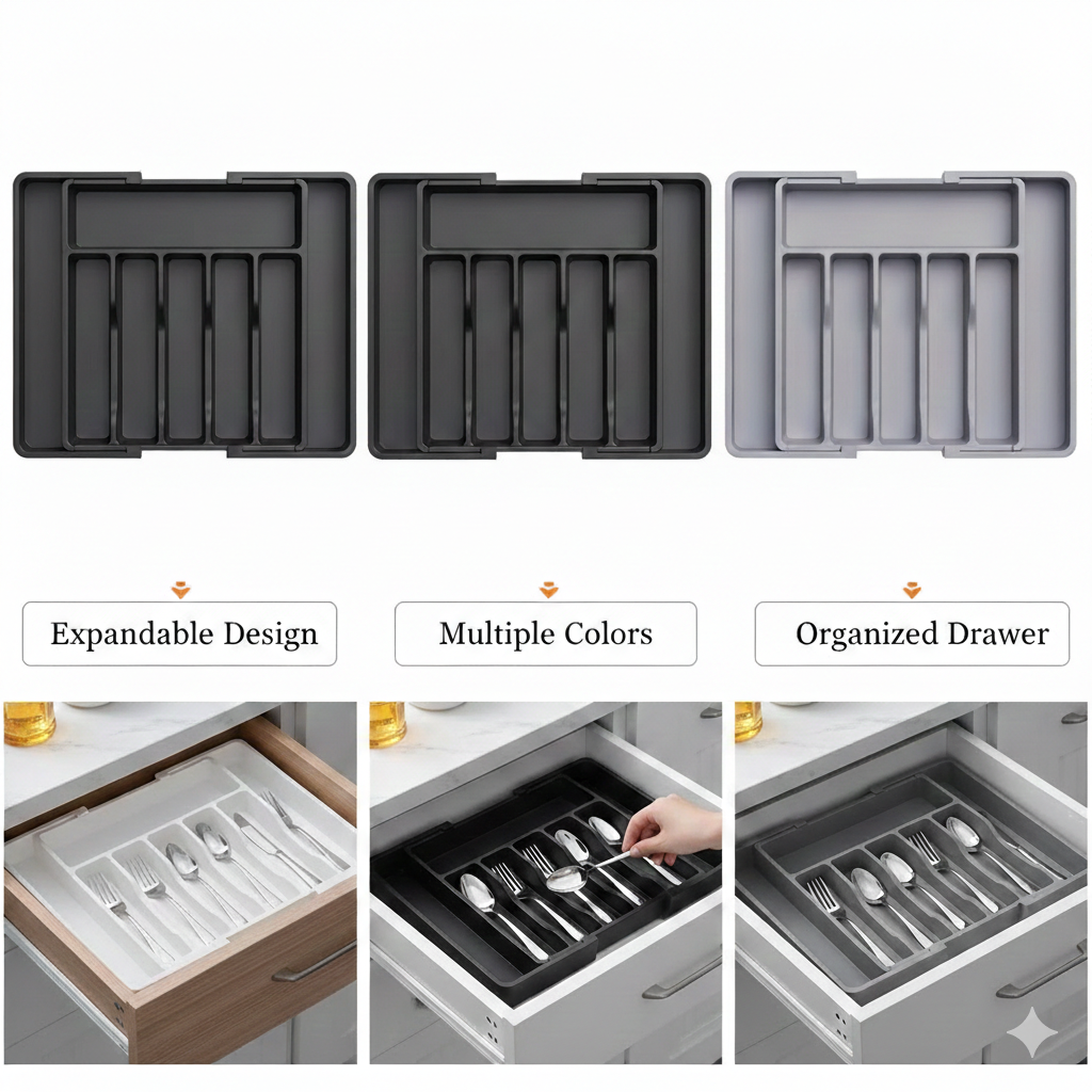 Silverware Drawer Organiser