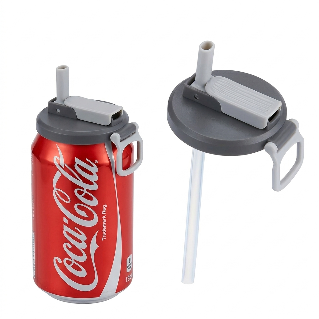 SipSeal Can Covering Straws