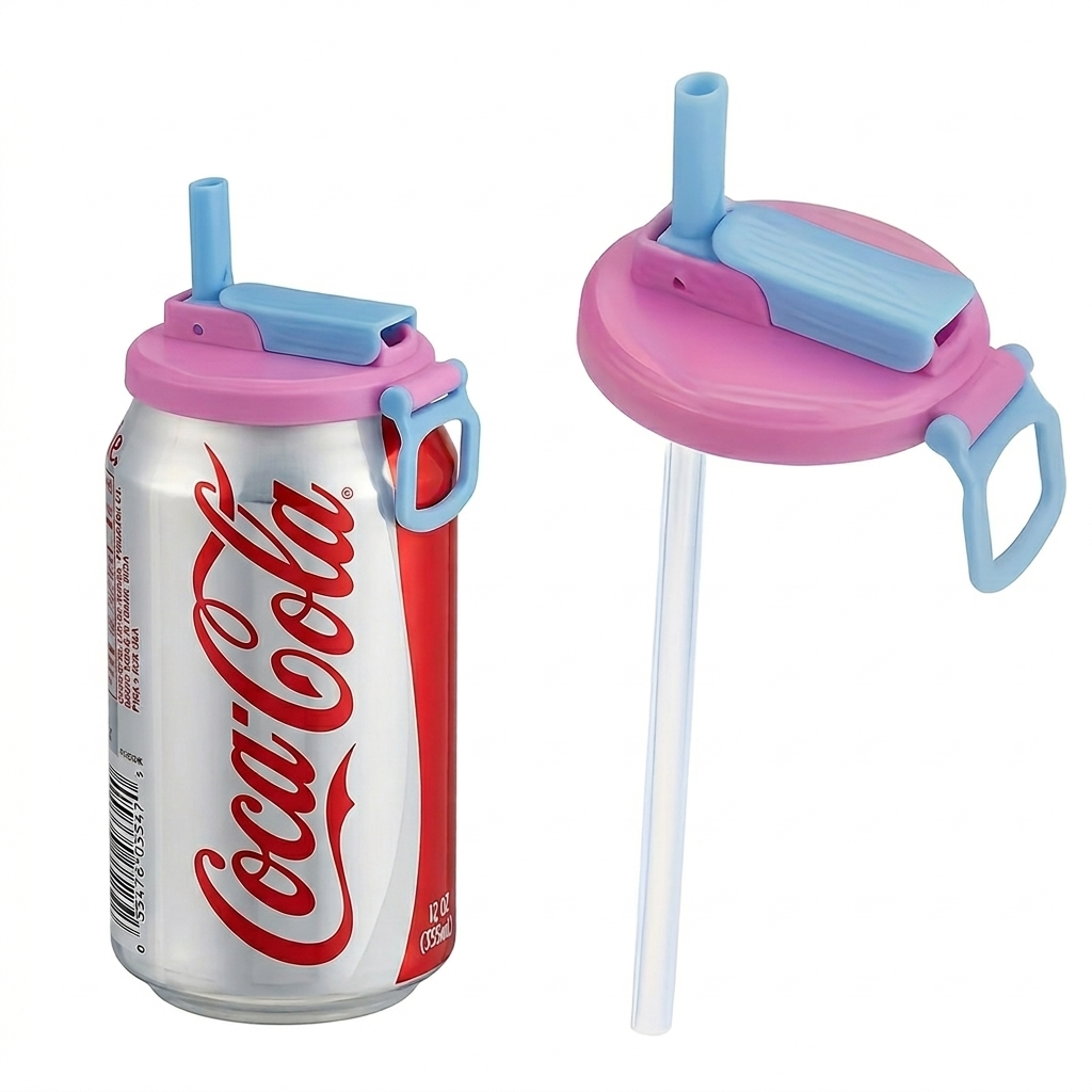 SipSeal Can Covering Straws