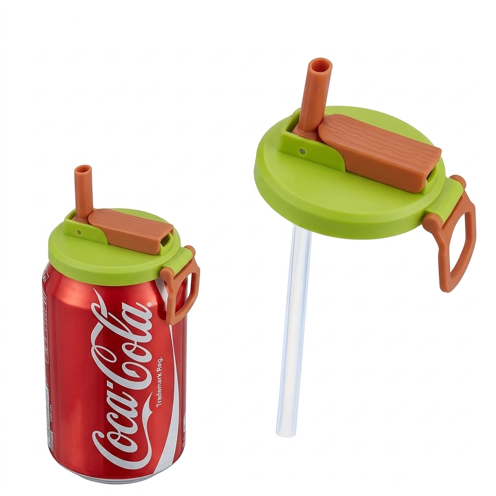 SipSeal Can Covering Straws