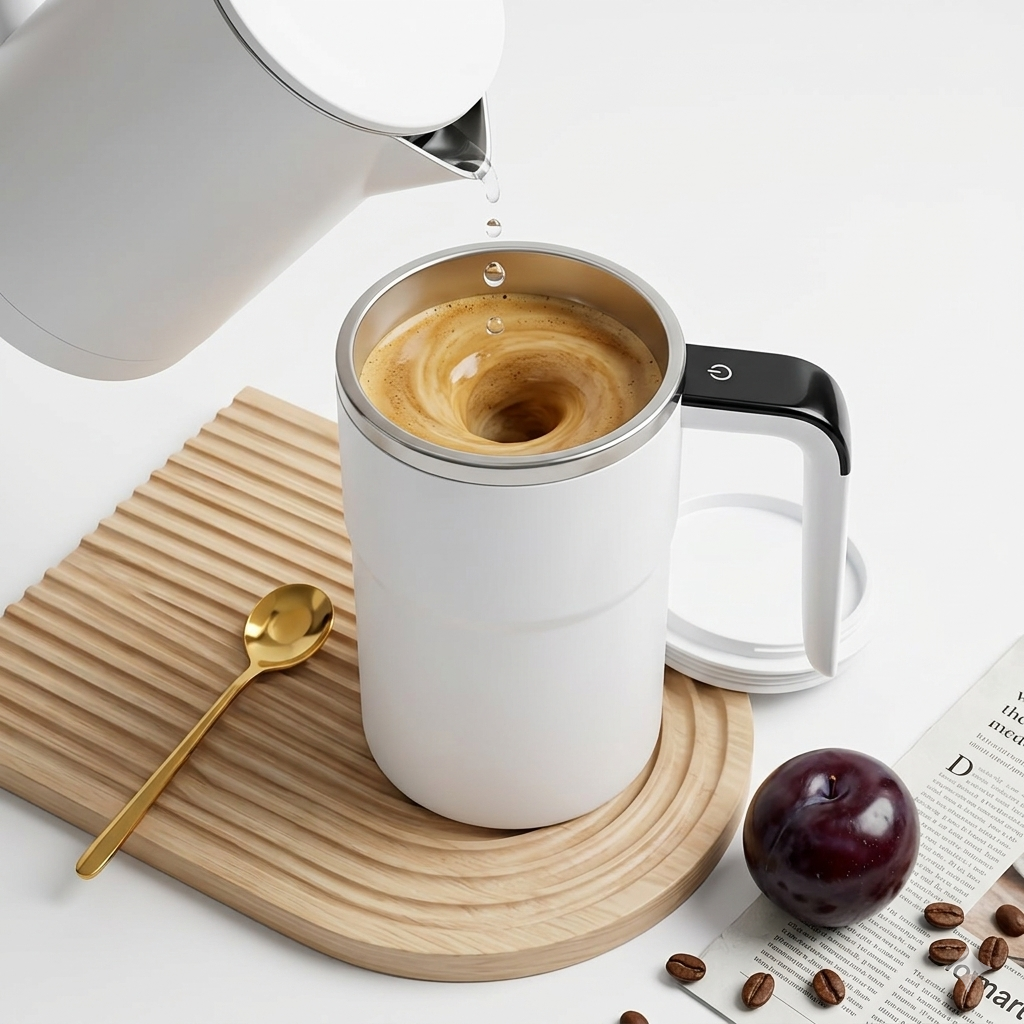 Vortex Self-Stirring Flask