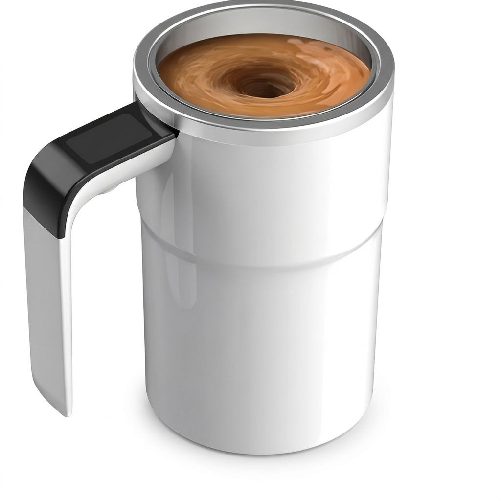 Vortex Self-Stirring Flask